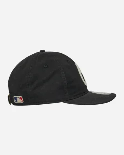 New Era Hats|Hats^Baltimore Orioles Canvas Felt Logo Retro Crown 9FIFTY Strapback Cap Black