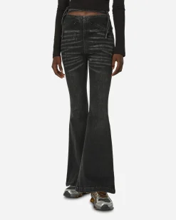 MARRKNULL Pants^Bandage Jeans Black