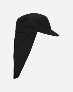 Brain Dead Hats|Hats^Bandana Back Pillbox Hat Black