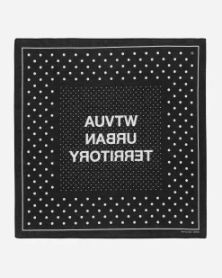 WTAPS Gloves And Scarves|Gloves And Scarves^Bandaria Bandana Black