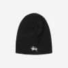 Stüssy Hats|Hats^Basic Skullcap Black