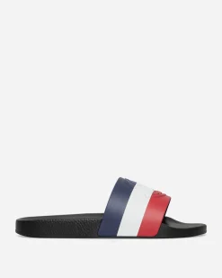 Moncler Sandals And Slides^Basile Slides Charcoal