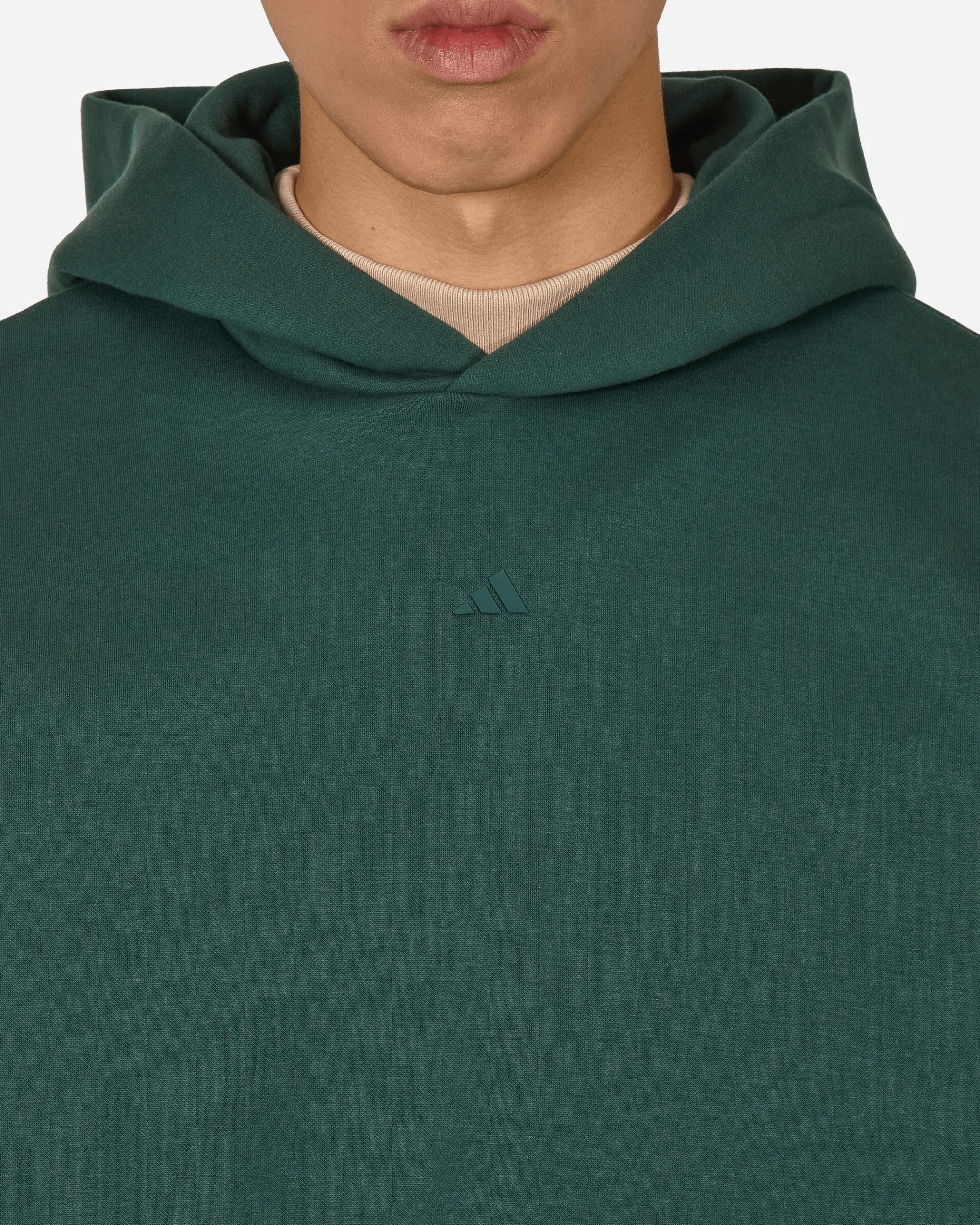 adidas Sweatshirts^Basketball Hooded Sweatshirt Mineral Green