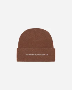 Stockholm (Surfboard) Club Hats|Hats^Beanie Brown