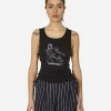 Priscavera T-Shirts^Bedazzle Devil Knot Tank Top Black