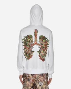 Comme Des Garçons Homme Plus Sweatshirts^Bedelgeuse Graphic Hooded Sweatshirt White