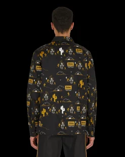 Dickies Shirts^Bettles AOP Shirt Black