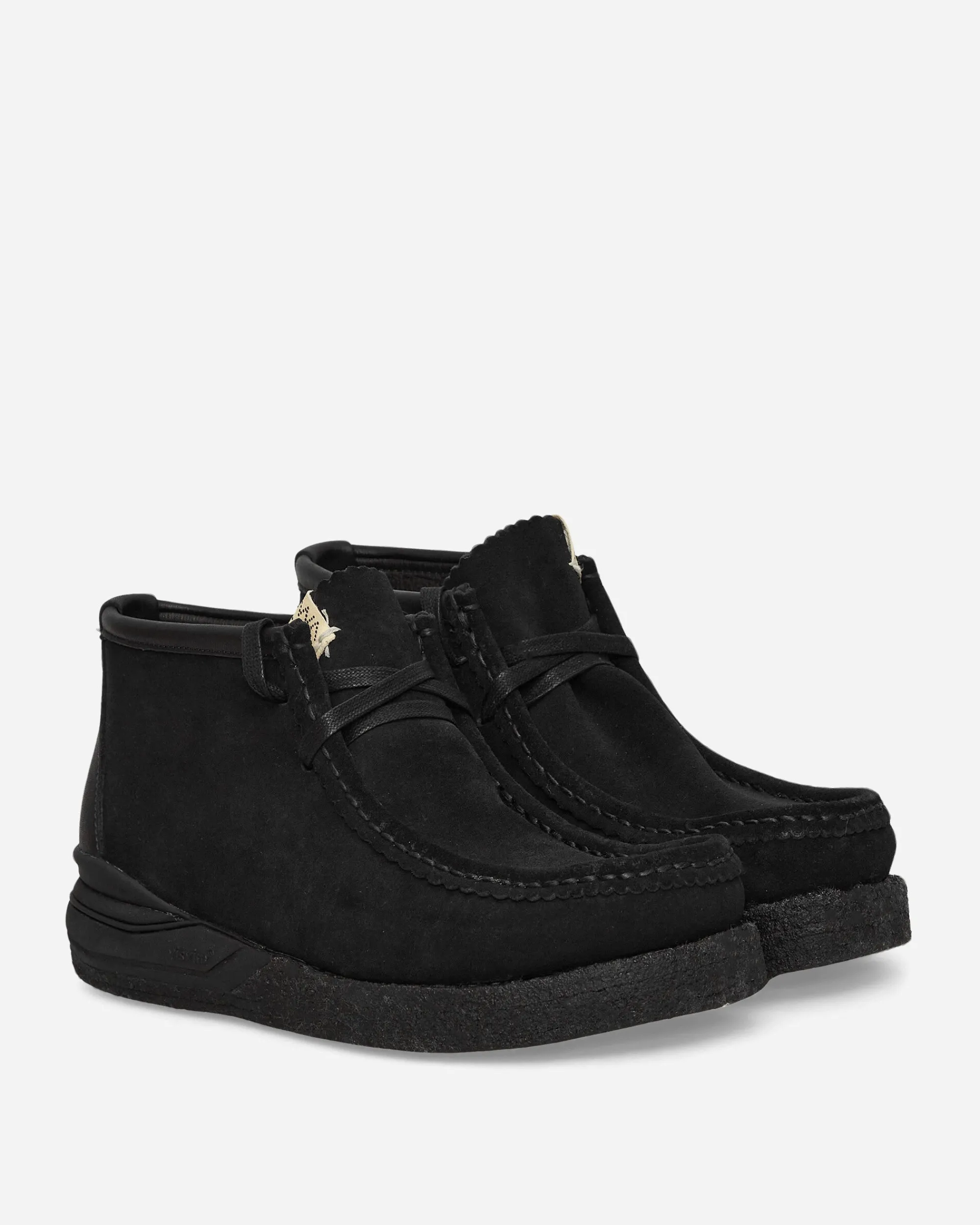 visvim Boots^Beuys Trekker-Folk Boots Black