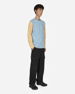 Comme Des Garçons Play T-Shirts^Bi-Color Stripe Longsleeve T-Shirt Blue