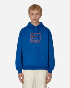 Paccbet Sweatshirts^Big Logo Hooded Sweatshirt Blue
