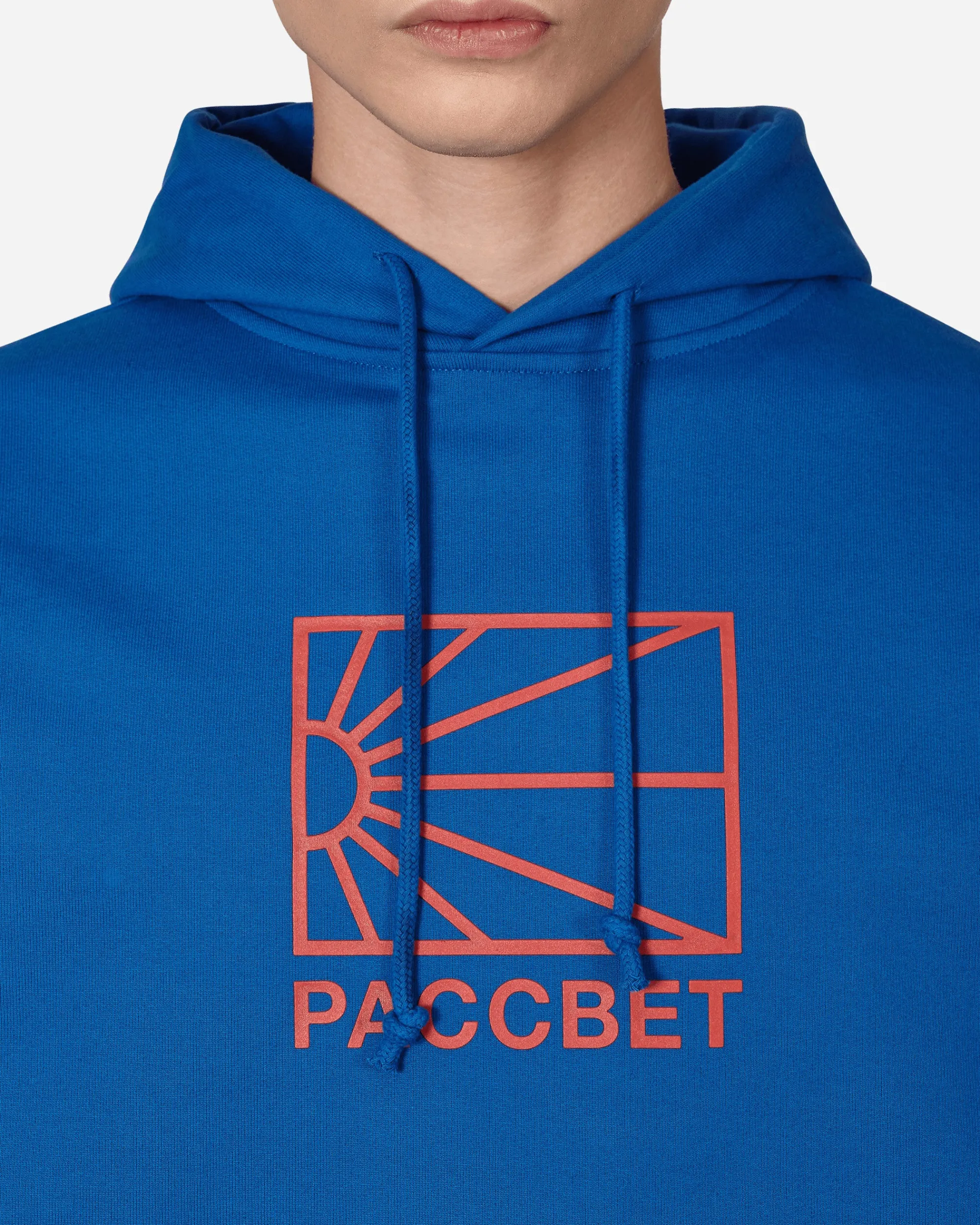 Paccbet Sweatshirts^Big Logo Hooded Sweatshirt Blue