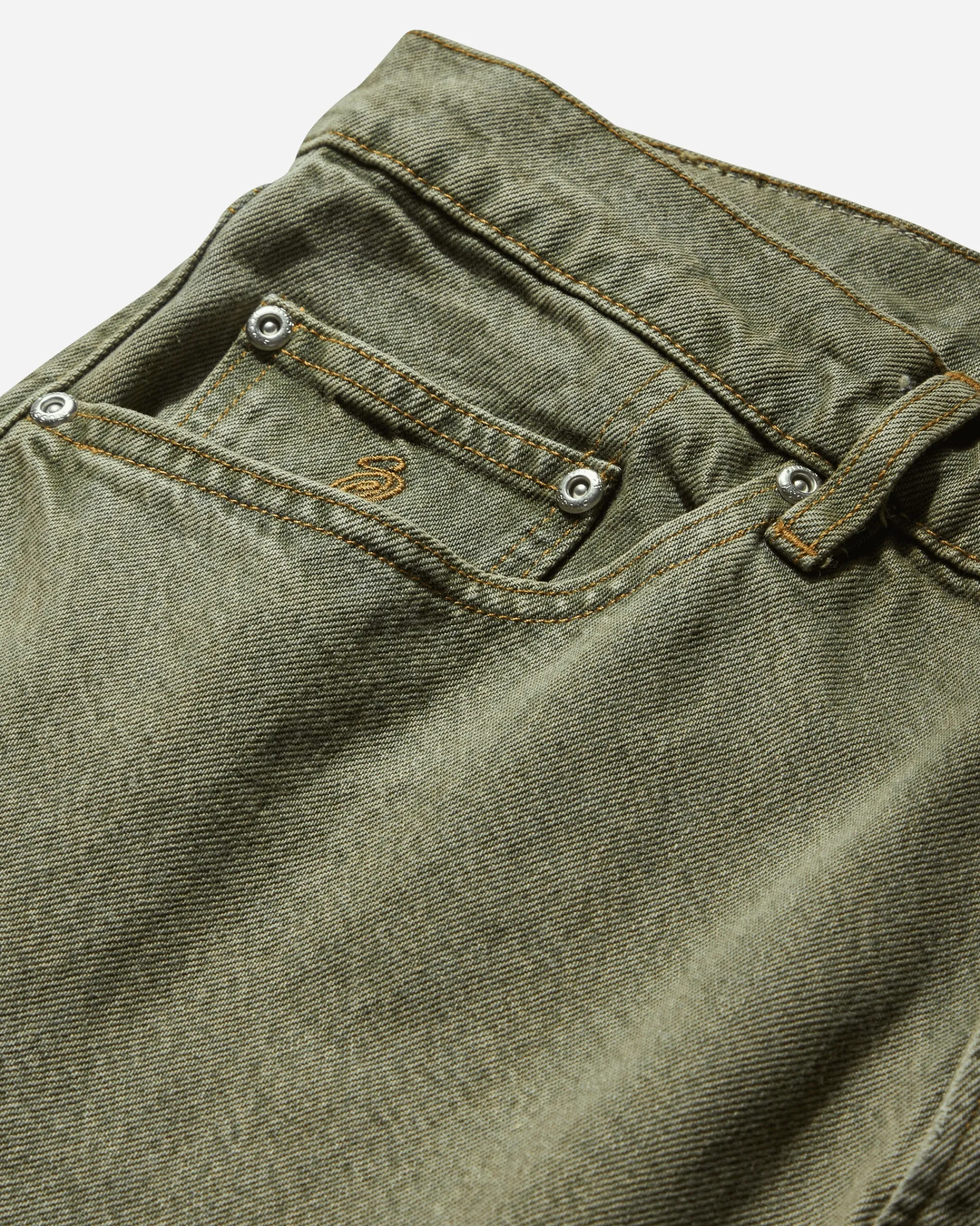 Stüssy Pants^Big Ol' Jeans Faded Army