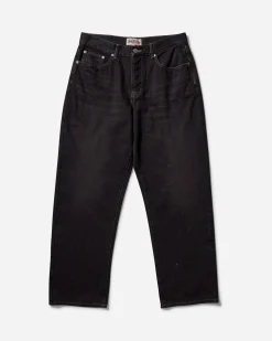 Stüssy Pants^Big Ol' Jeans Vintage Wash Denim Black