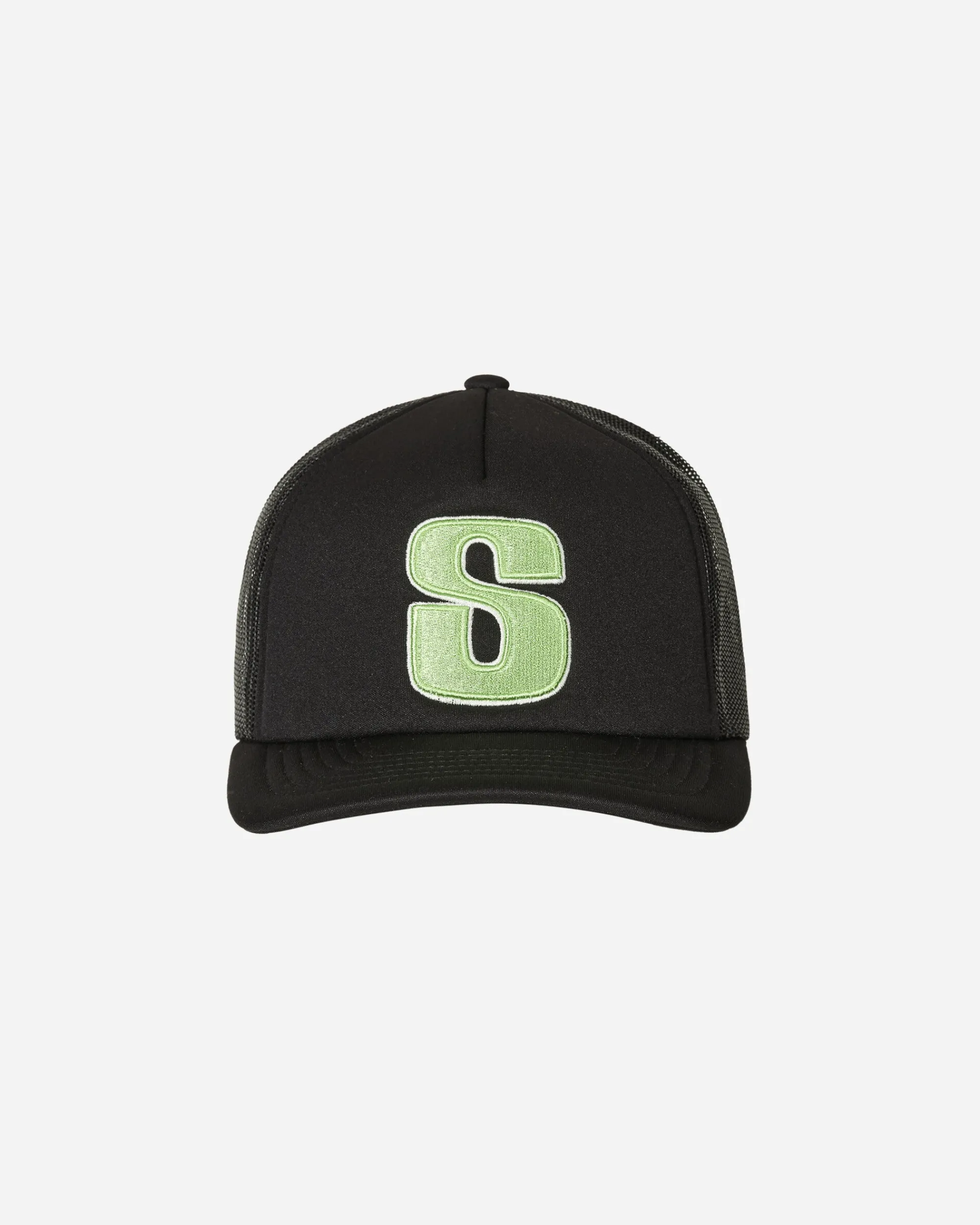 Stüssy Hats|Hats^Big S Trucker Cap Black
