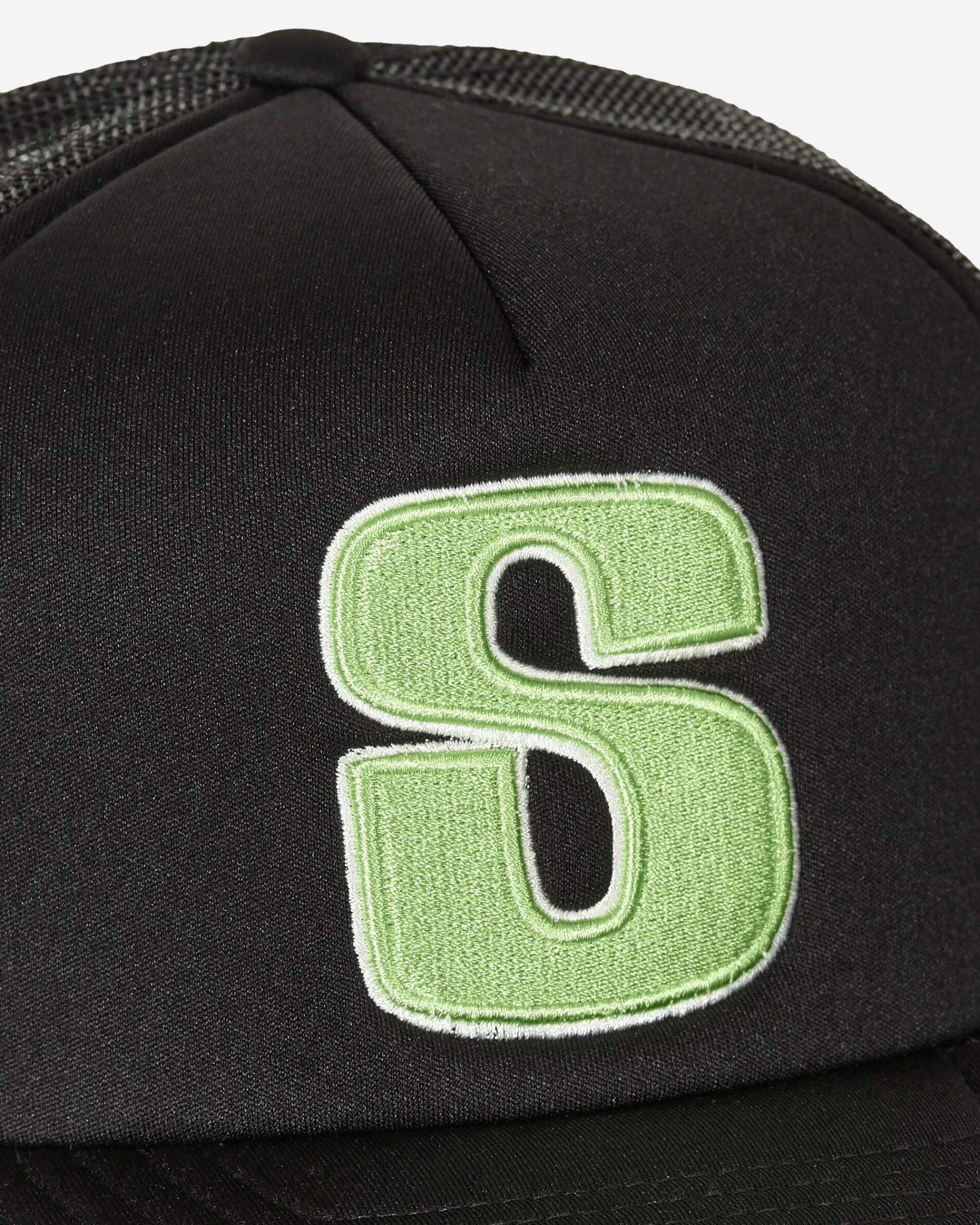 Stüssy Hats|Hats^Big S Trucker Cap Black