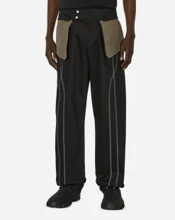 _J.L-A.L_ Pants^Binate Trousers Black