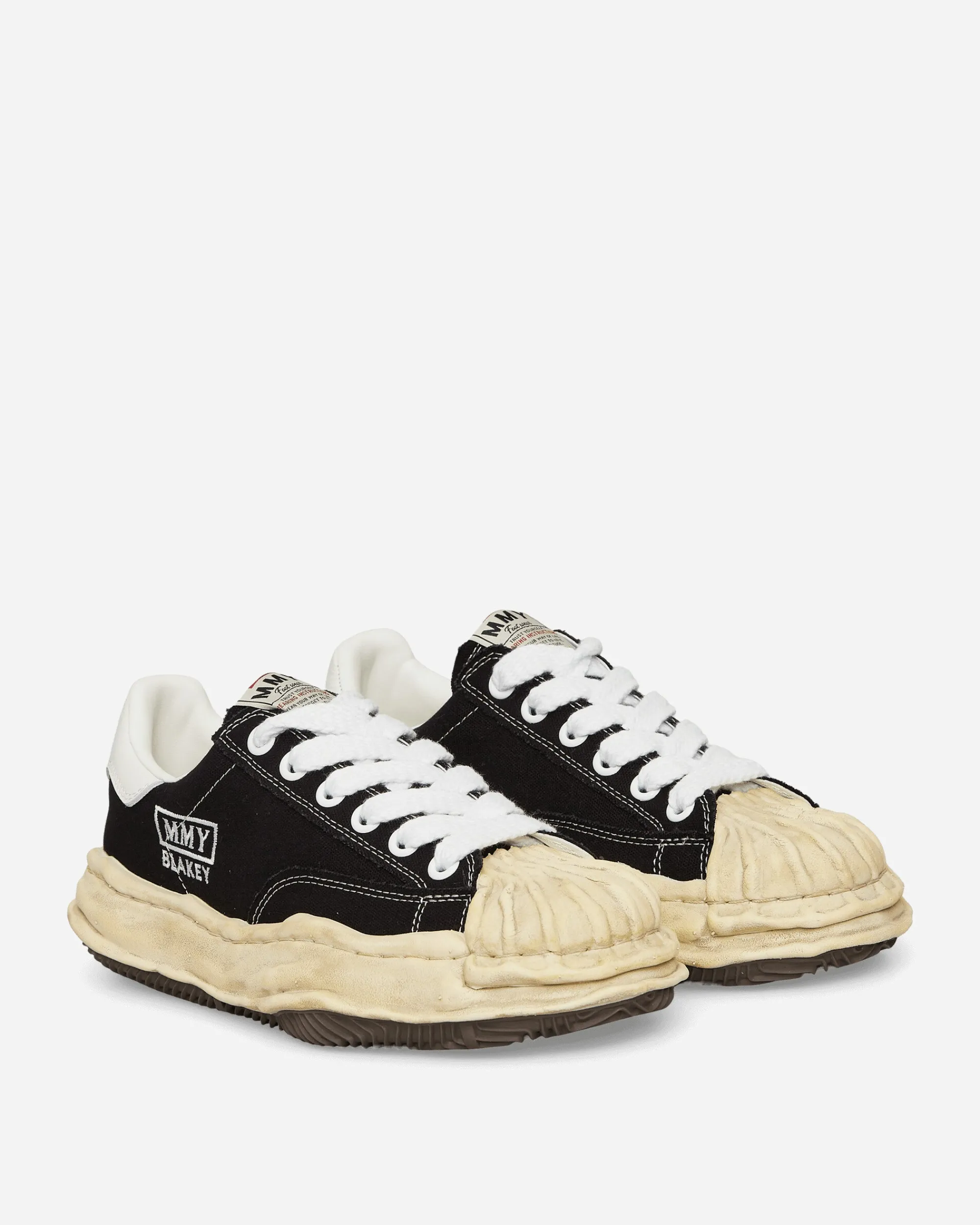 Maison MIHARA YASUHIRO Sneakers·Low|Sneakers^Blakey OG Dyed Sole Canvas Low Sneakers Black