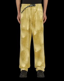 Brain Dead Pants^Bleached Cord Climber Pants Yellow