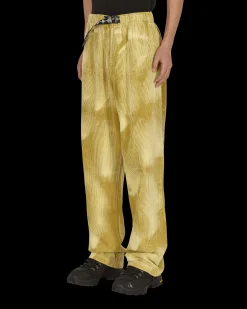 Brain Dead Pants^Bleached Cord Climber Pants Yellow