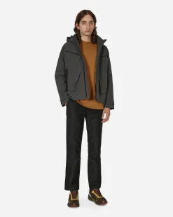 GR10K Pants^Block Fustian Raised Pants Black