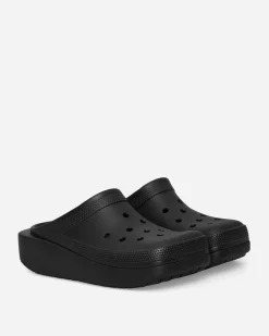 Crocs Sandals And Slides|Sandals And Slides^Blunt Toe Clogs Black