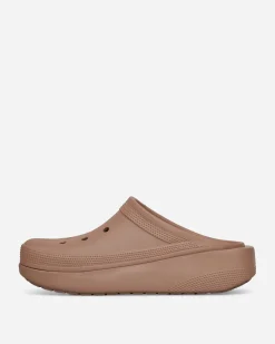 Crocs Sandals And Slides|Sandals And Slides^Blunt Toe Clogs Latte