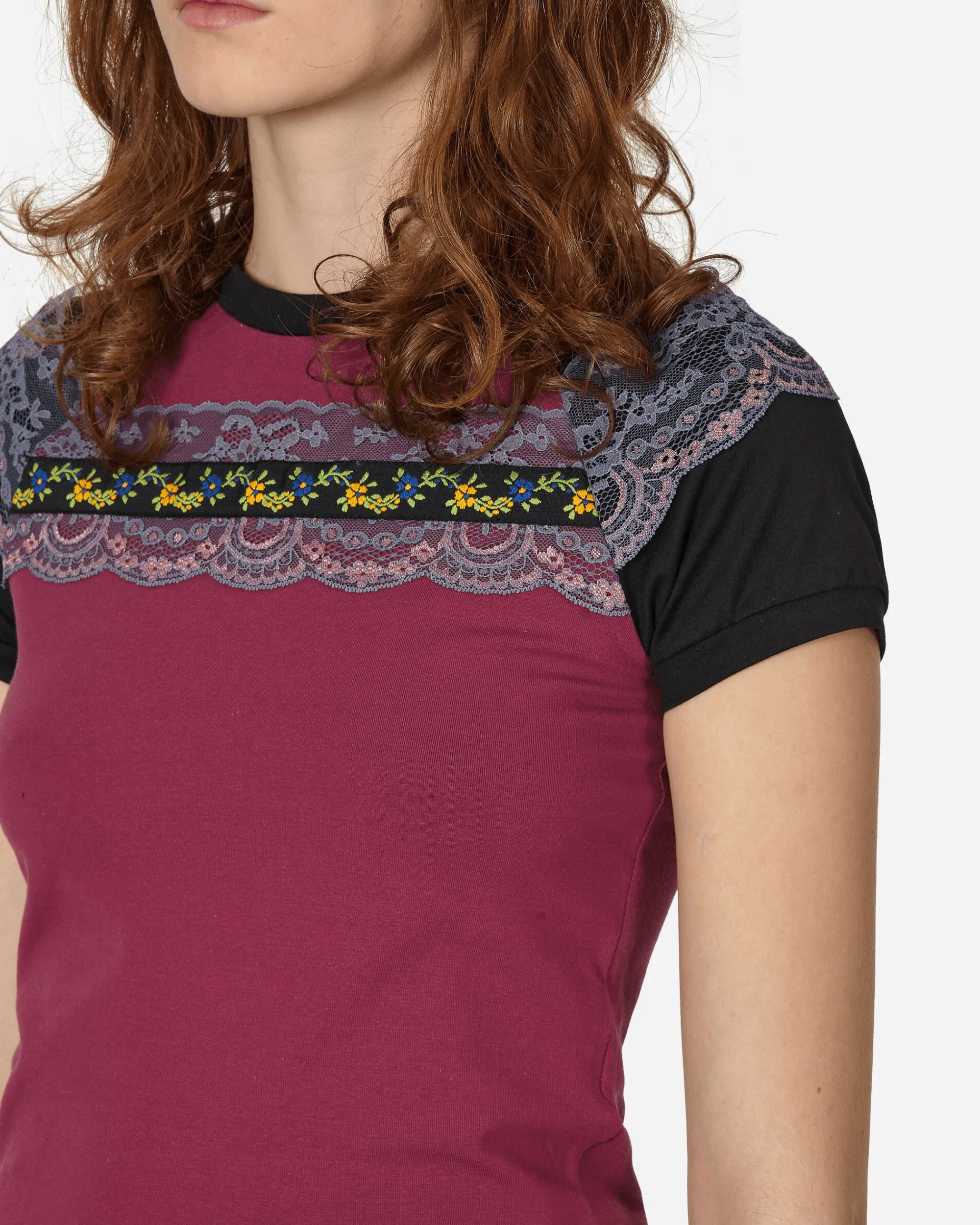 Cormio T-Shirts^Boah 2.0 Raglan T-Shirt Prune / Black