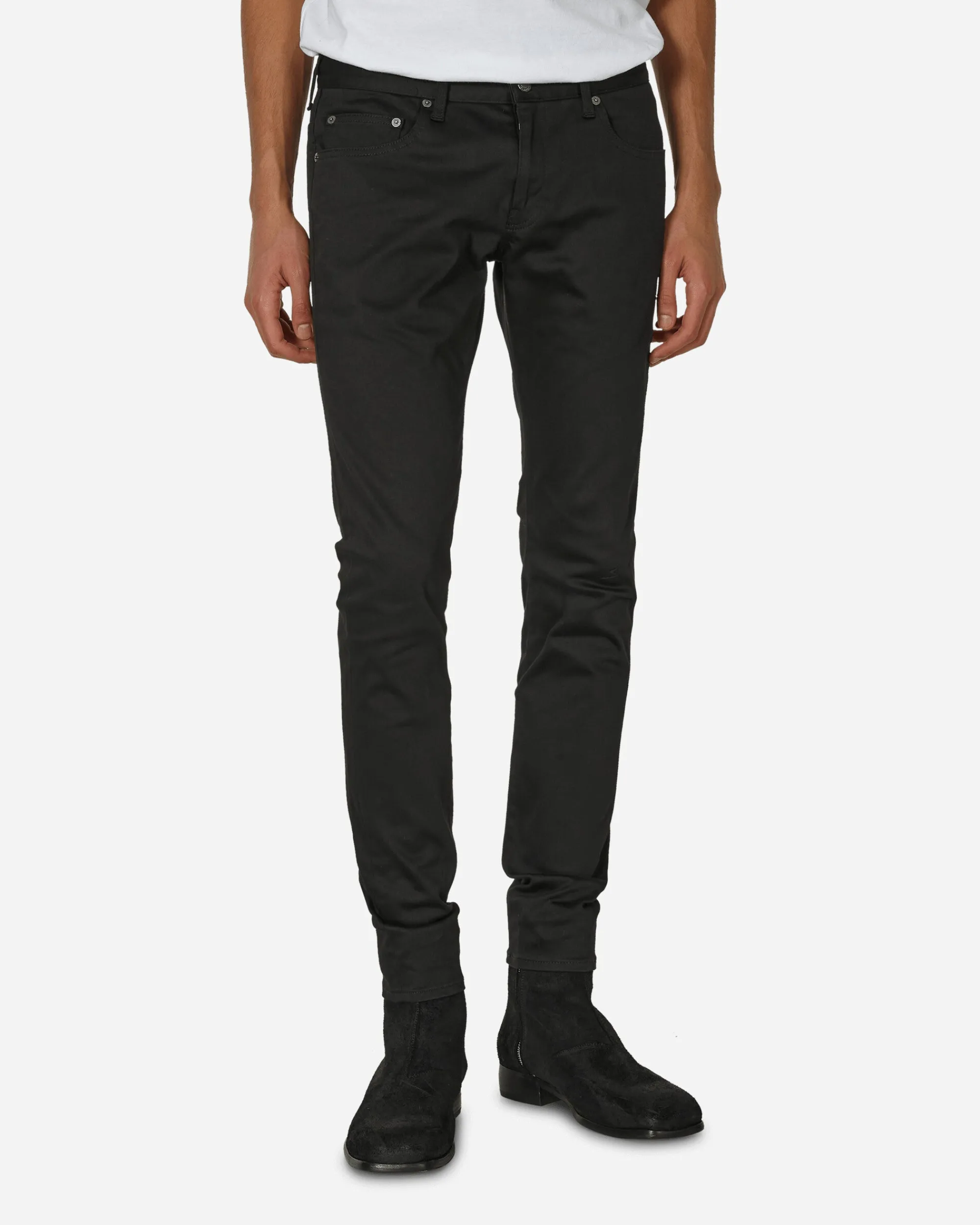 Undercover Pants^Bolt 5 Pocket Skinny Pants Black