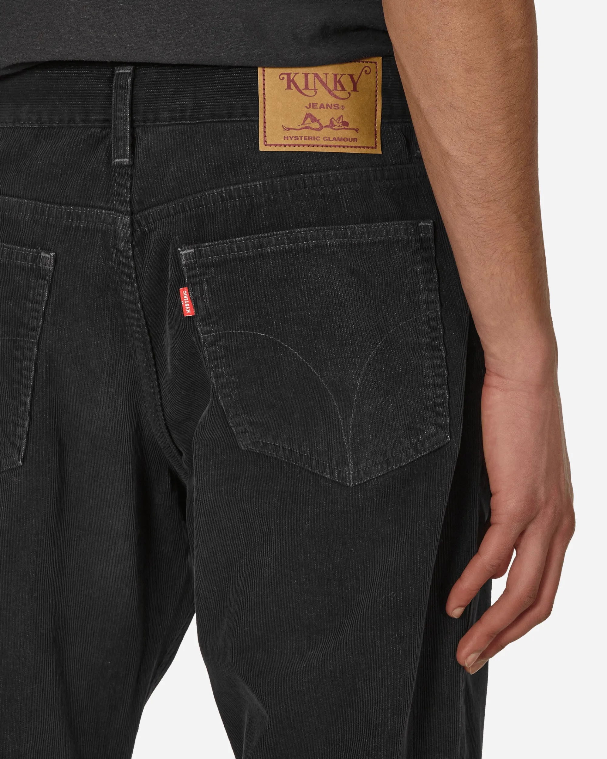 Hysteric Glamour Pants^Bootcut Cordurory Pants Black
