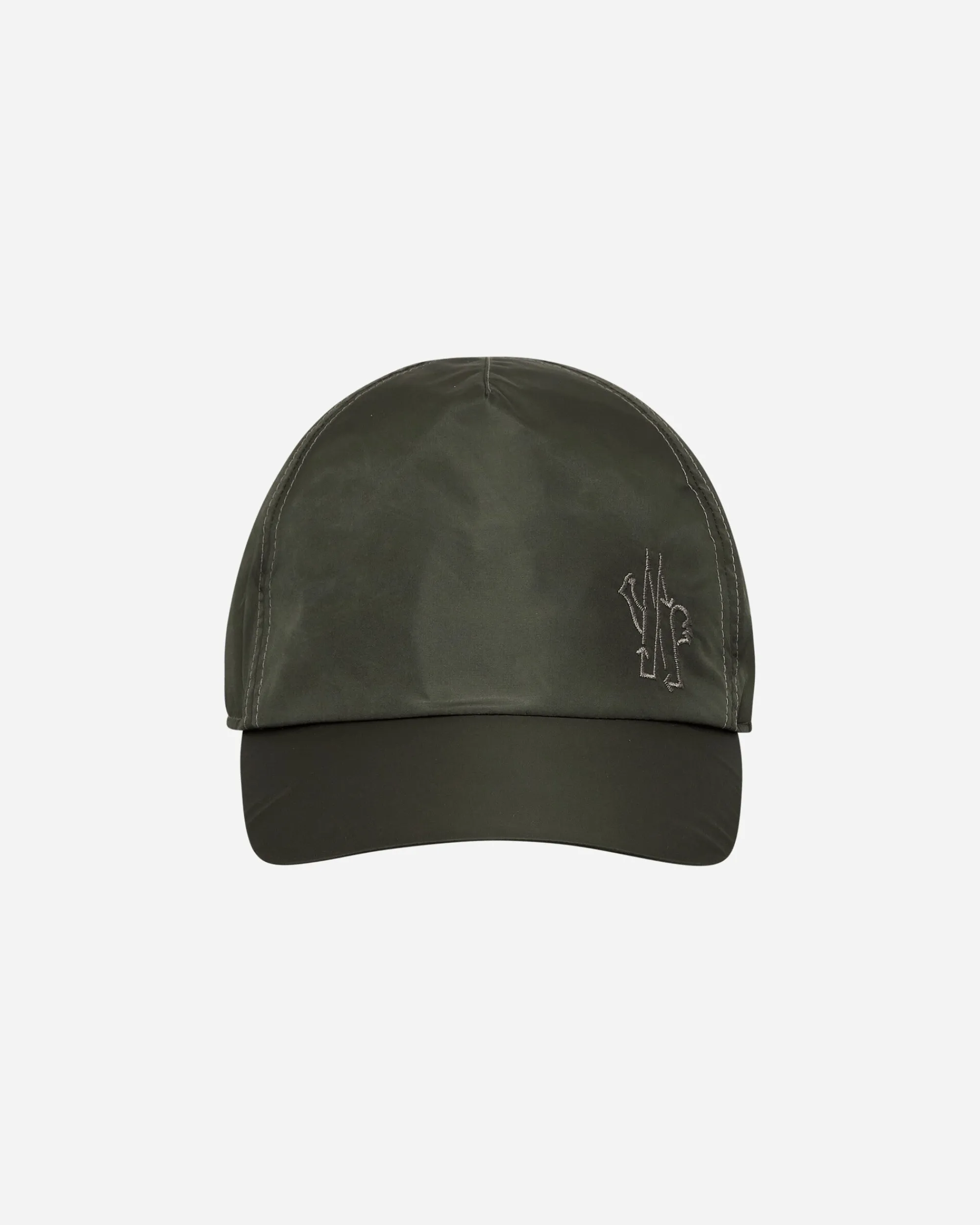 Moncler Hats|Hats^Born To Protect Embroidered Logo Baseball Cap Green
