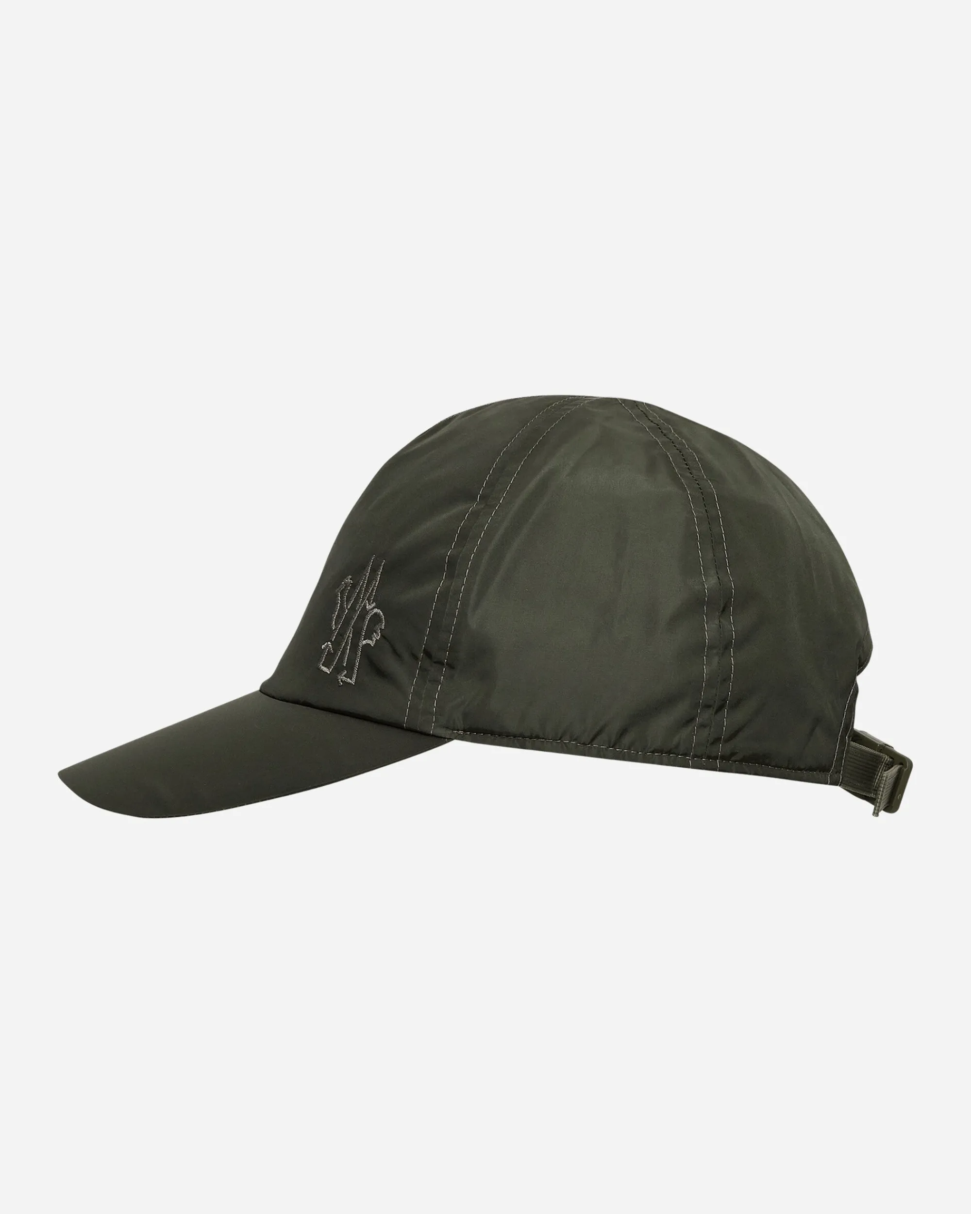 Moncler Hats|Hats^Born To Protect Embroidered Logo Baseball Cap Green
