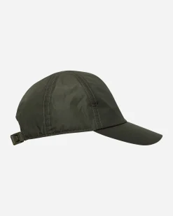 Moncler Hats|Hats^Born To Protect Embroidered Logo Baseball Cap Green