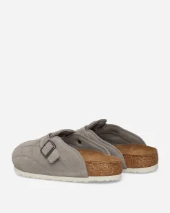Birkenstock Sandals And Slides^Boston Quilted Sandals Stone Coin