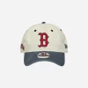 New Era Hats|Hats^Boston Red Sox Classic Sidescript 9TWENTY Adjustable Cap White