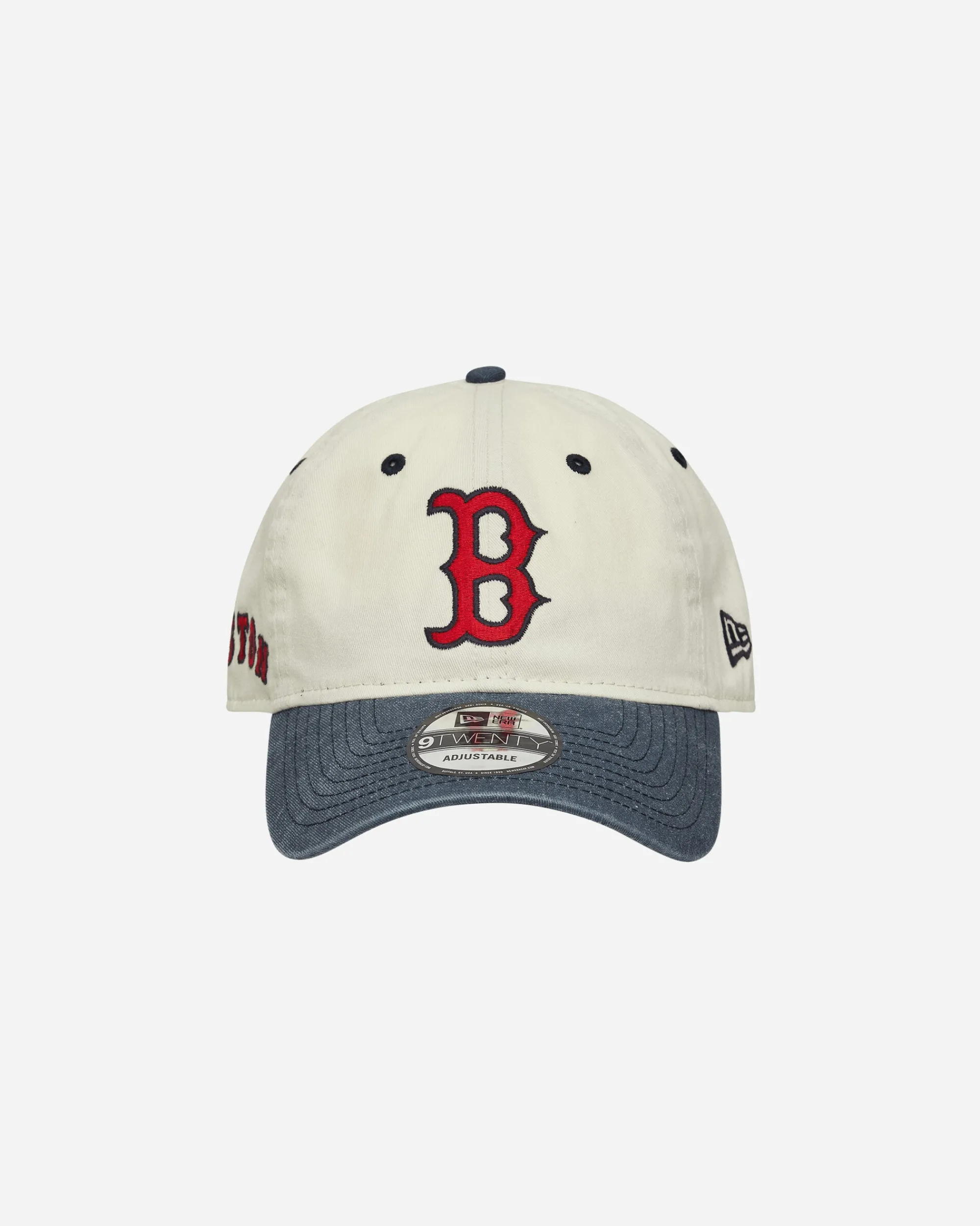 New Era Hats|Hats^Boston Red Sox Classic Sidescript 9TWENTY Adjustable Cap White