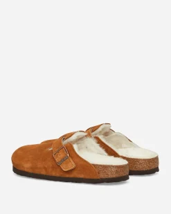 Birkenstock Sandals And Slides|Sandals And Slides^Boston Shearling Sandals Mink