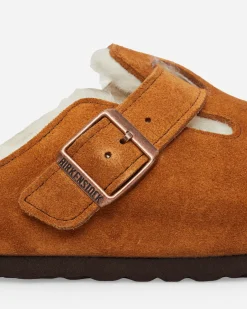 Birkenstock Sandals And Slides|Sandals And Slides^Boston Shearling Sandals Mink