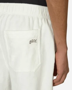 Bode Shorts^Boston Terry Sweatshorts Cream