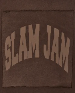 Slam Jam Sweatshirts^Boxy Crewneck Sweatshirt Brown