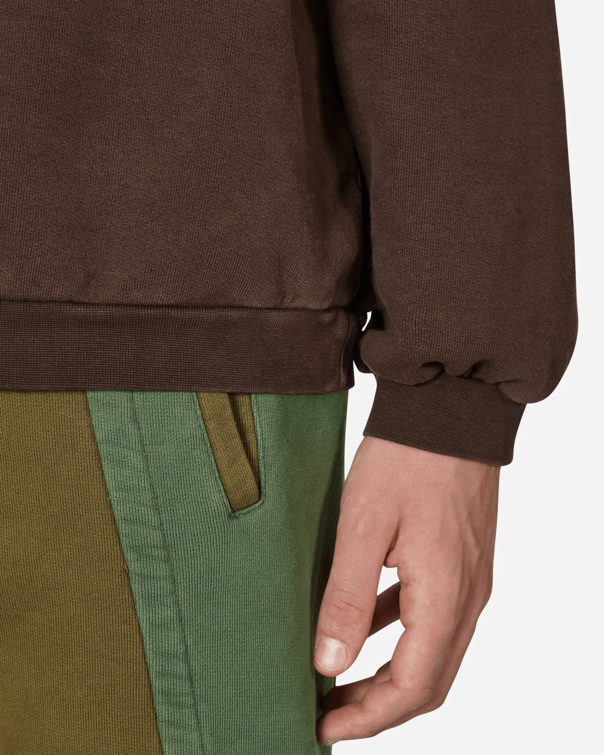 Slam Jam Sweatshirts^Boxy Crewneck Sweatshirt Brown