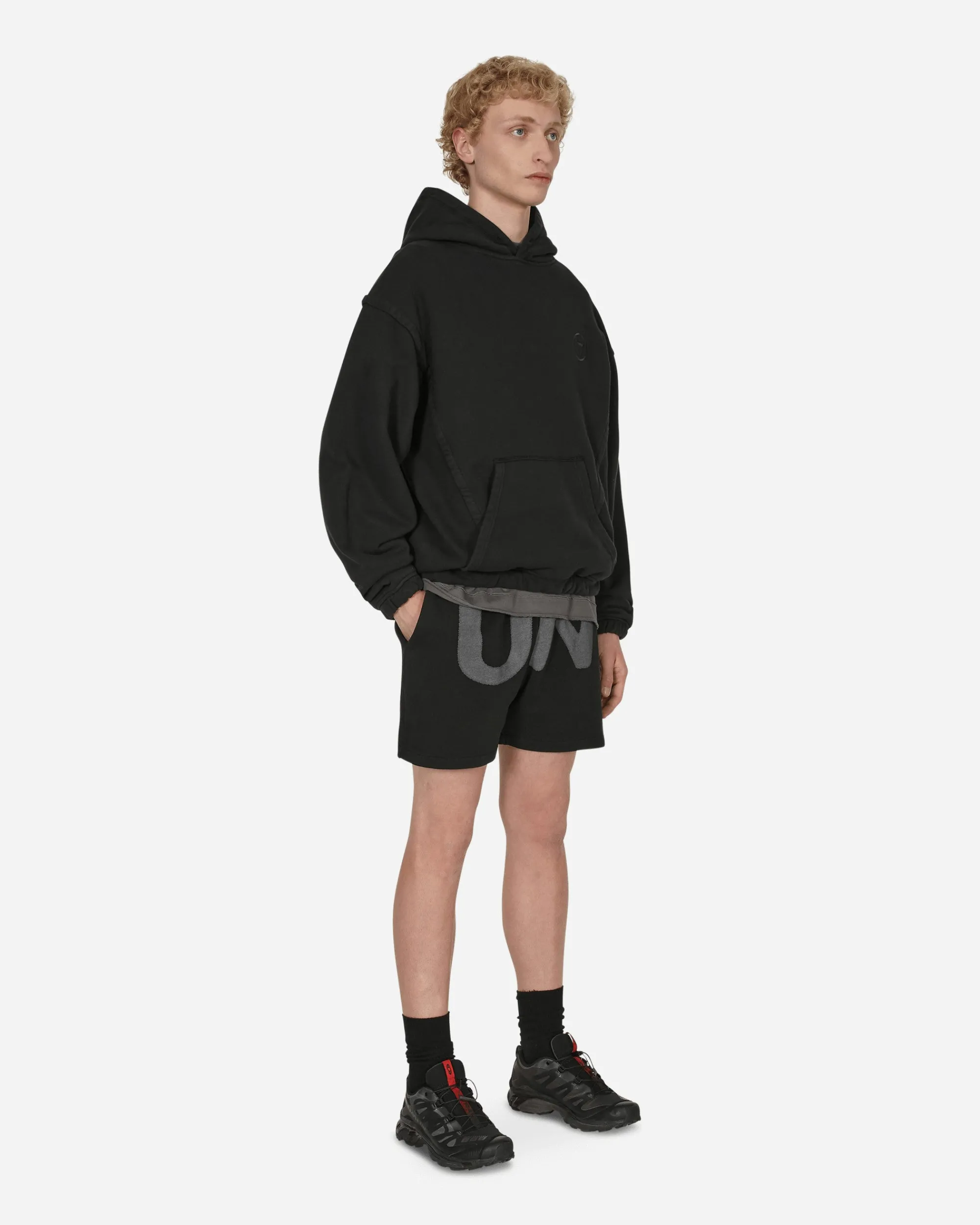 Slam Jam Shorts^Boxy Shorts Black