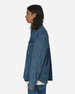 Stüssy Shirts^Boxy Western Denim Longsleeve Shirt Light Denim