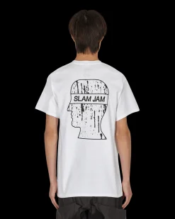 Slam Jam T-Shirts^Brain Dead Charity T-Shirt White