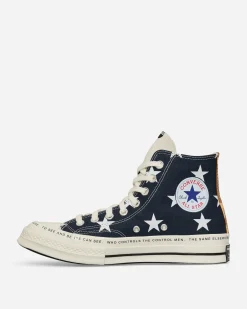 Converse Sneakers·High|Sneakers^Brain Dead Chuck 70 Sneakers Egret / Black / Multi