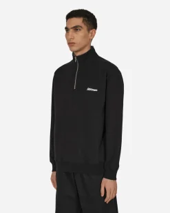 Alltimers Sweatshirts^Broadway Quarter Zip Sweatshirt Black