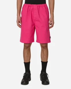 Stüssy Shorts^Brushed Beach Shorts Hot Pink