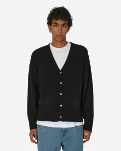 Stüssy Knitwear^Brushed Cardigan Black