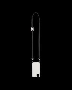 1017 ALYX 9SM Tech And Audio^Buckle Leather Strap iPhone 11 Case Multicolor