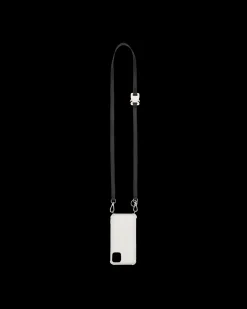 1017 ALYX 9SM Tech And Audio^Buckle Leather Strap iPhone 12 Case Multicolor