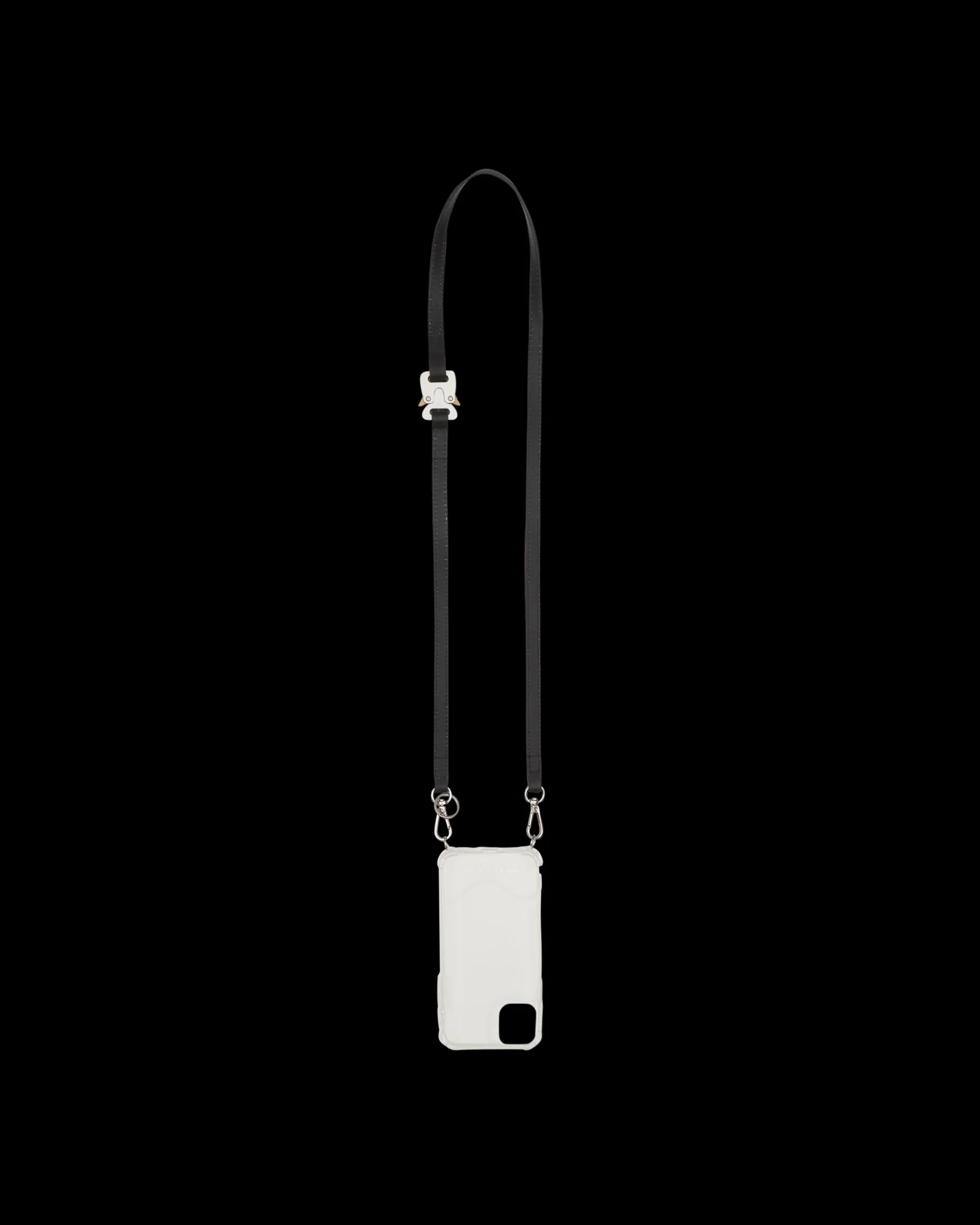 1017 ALYX 9SM Tech And Audio^Buckle Leather Strap iPhone 12 Case Multicolor